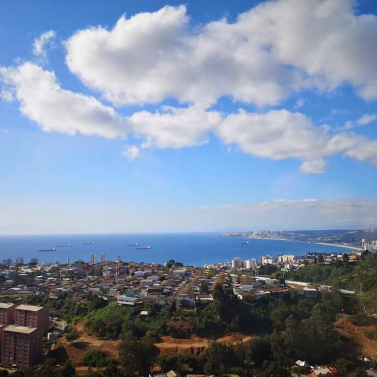 Depto Valparaíso con Vista al Mar y a la Bahía de Valparaíso - Three-Bedroom Apartment - 46