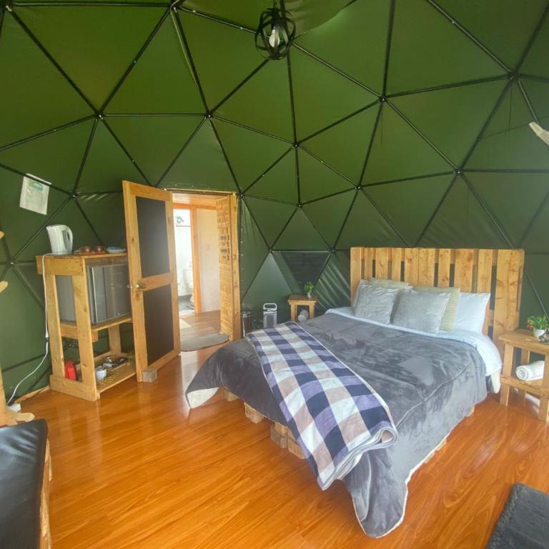 Glamping El Refugio - Habitación Deluxe - 1 cama grande - 6