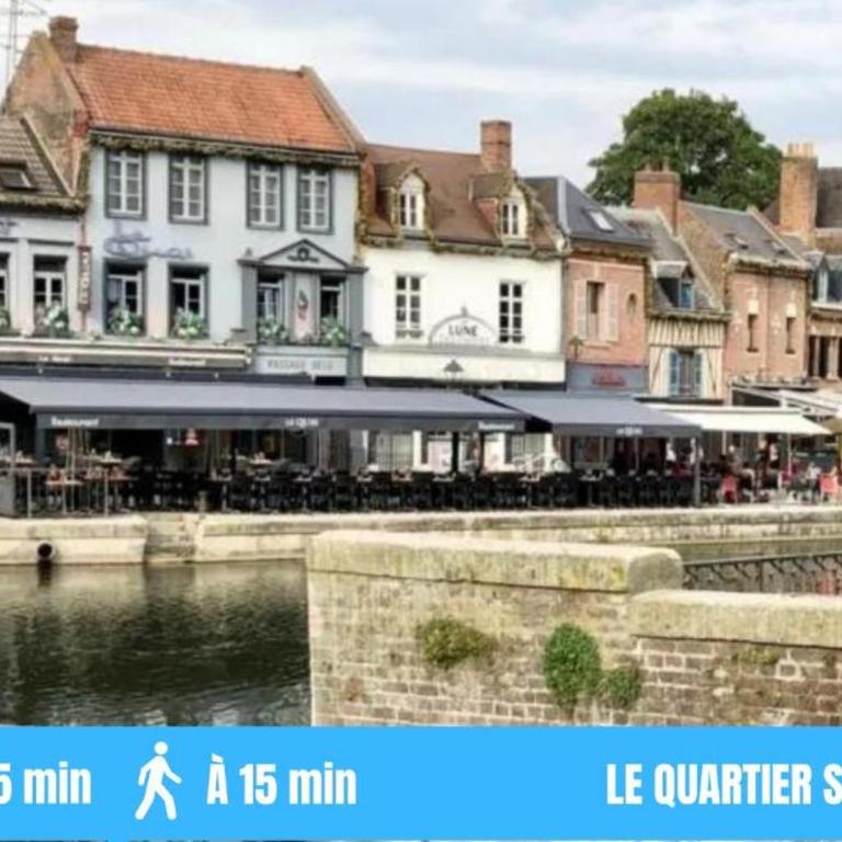 STUDIO COSY GARE AMIENS TOUT ÉQUIPÉ WIFI NETFLIX 2PERS - Apartamento de 1 dormitorio - 3