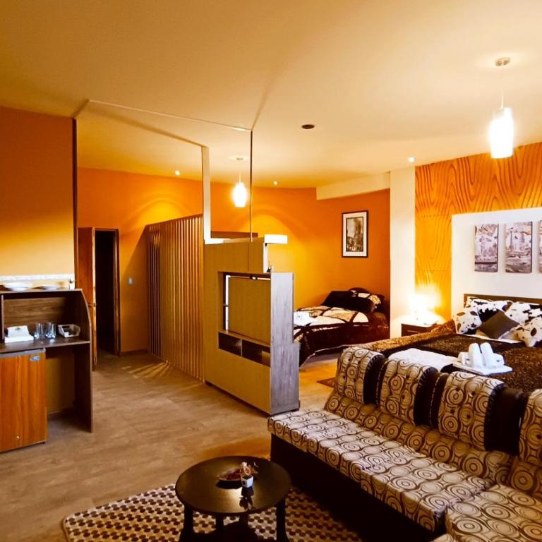 Hotel Gran Aurum - Habitación Deluxe con 2 camas grandes - 1