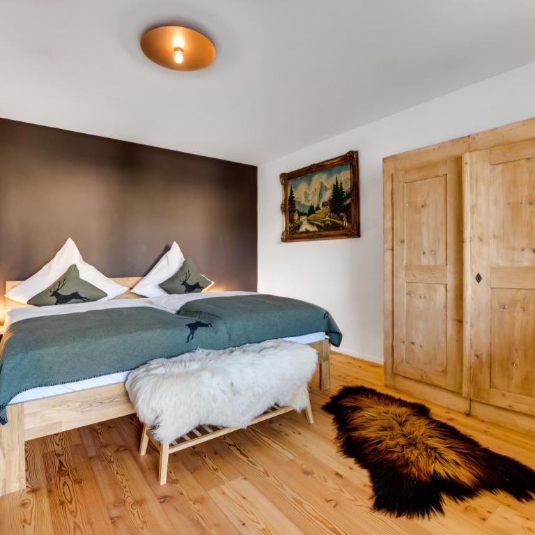 Luxus Ferienwohnung mit Badewanne, Kamin und Bergblick - Apartment mit 1 Schlafzimmer - 8