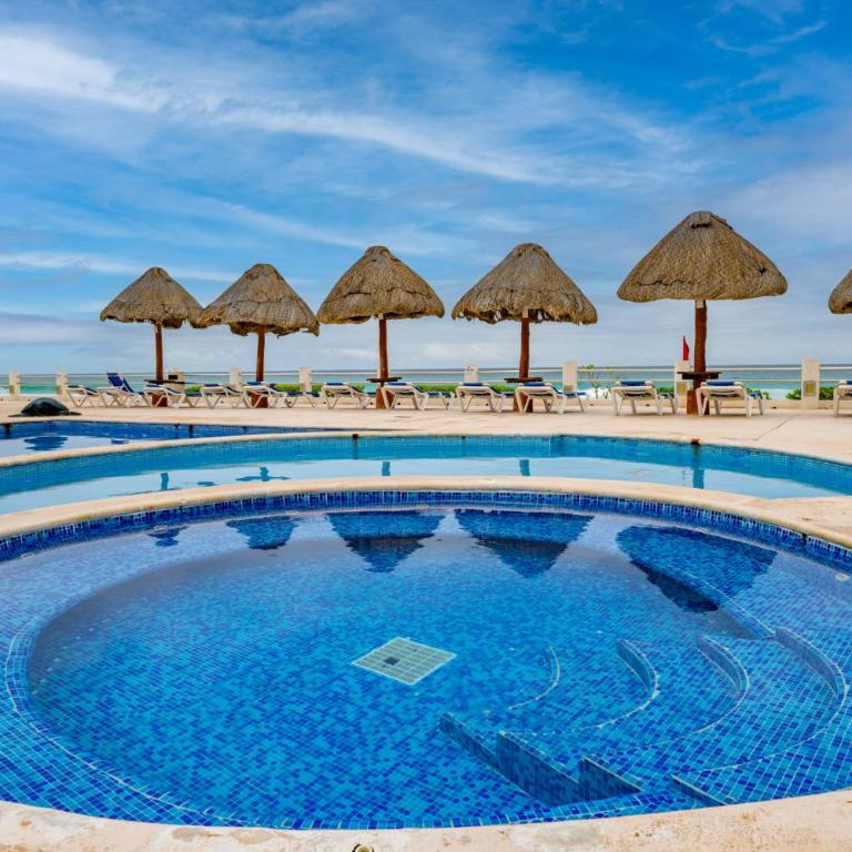 Cancun Ocean view - Two-Bedroom Apartment with Ocean View - 34