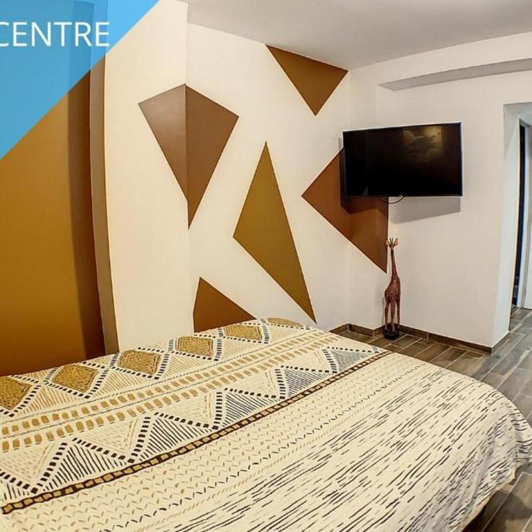 STUDIO HYPER CENTRE SAFARI TOUT ÉQUIPÉ WIFI NETFLIX 2PERS - Appartamento con 1 Camera da Letto - 1