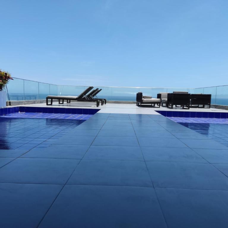 Departamento Suite frente al mar Poseidon Manta - Apartamento de 1 dormitorio - 43