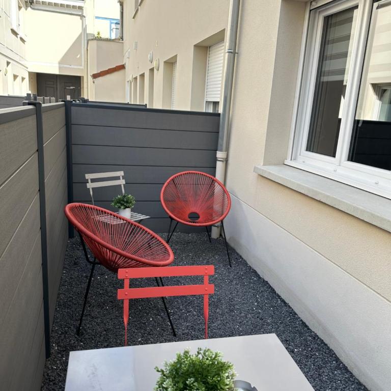 Le Sacré - Appartement rare - Cour privée - Parking - Reims - Apartamento de 1 dormitorio - 2