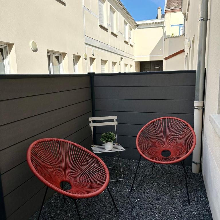 Le Sacré - Appartement rare - Cour privée - Parking - Reims - Apartamento de 1 dormitorio - 10