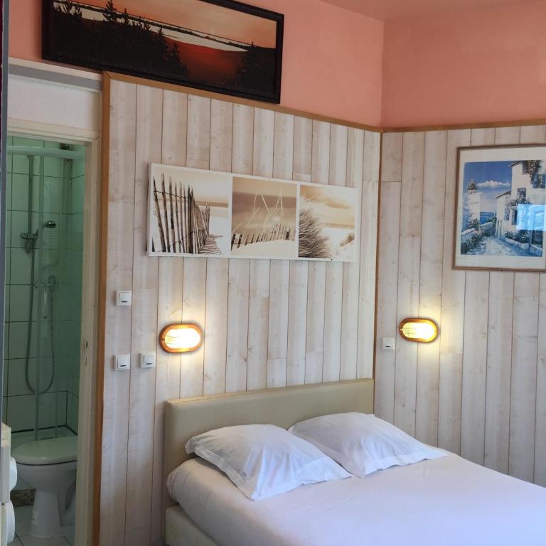 AUBERGE RIVA BELLA - Doppel-/Zweibettzimmer mit Dusche - 17