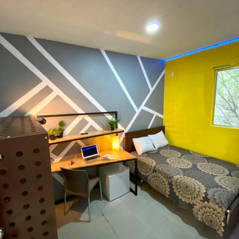 ROOMIES HOSTEL Parque México - Queen Room - 7