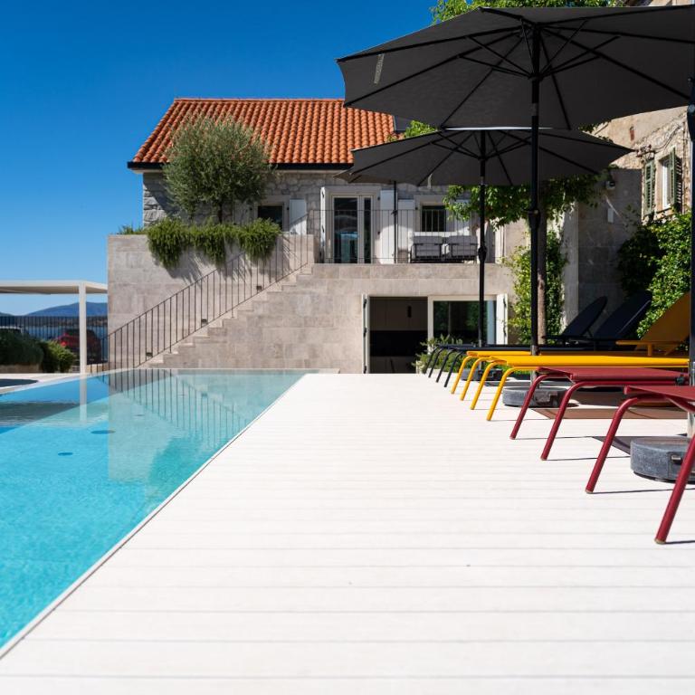 Villa Lastva - Vila sa Sopstvenim Bazenom - 55