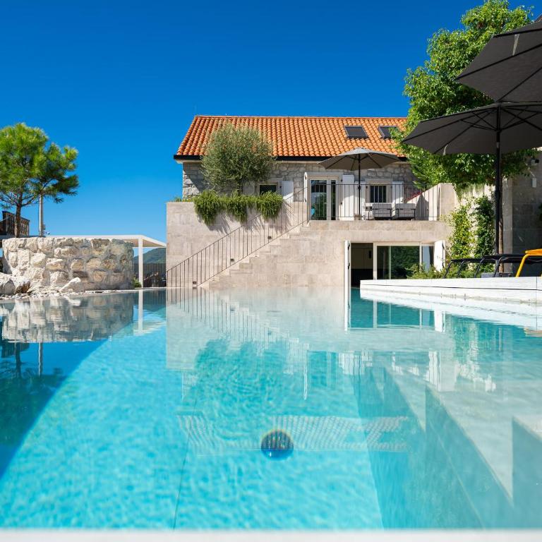 Villa Lastva - Vila sa Sopstvenim Bazenom - 67