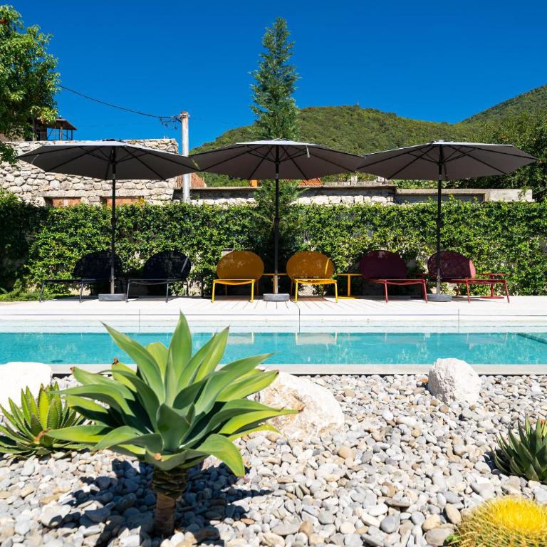 Villa Lastva - Vila sa Sopstvenim Bazenom - 85
