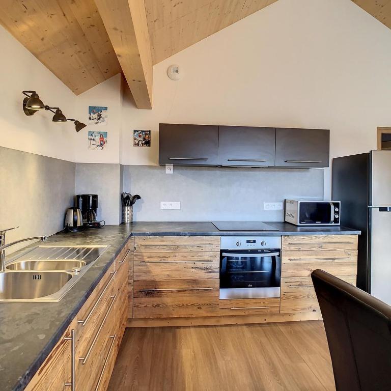 Appartement 2 étoiles pour 10 pers, 3 ch, proche télésiège, parking - FR-1-417-38 - Appartamento (10 Adulti) - 5