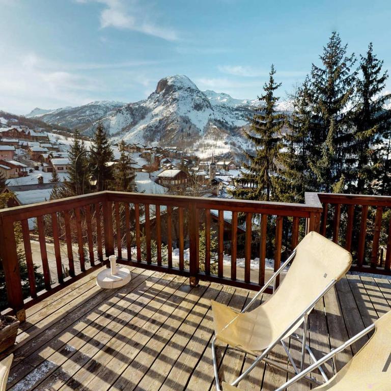 Chalet Confort 10 pers à Saint Martin - Parking, WiFi, Animaux admis - FR-1-452-59 - Appartement 5 Chambres - 7