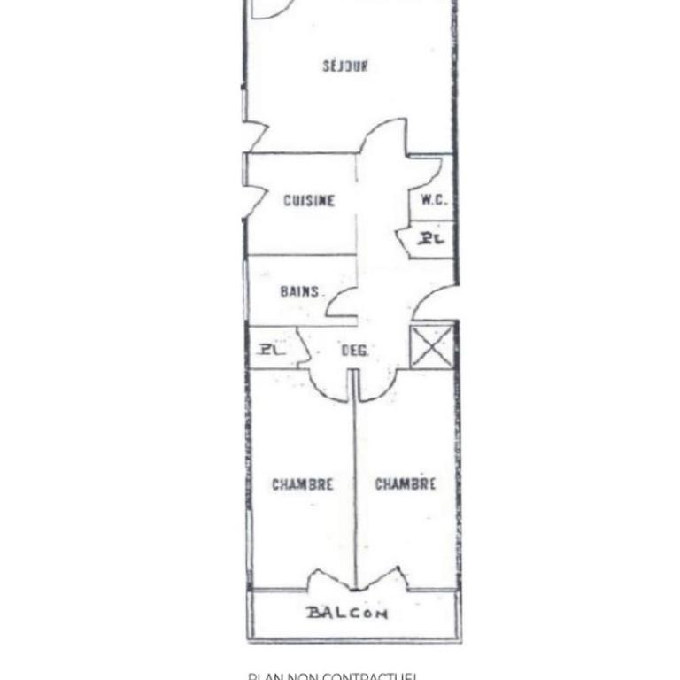 Bel appartement rénové 6 pers. à La Croisette - FR-1-452-202 - Appartement (6 Adultes) - 12