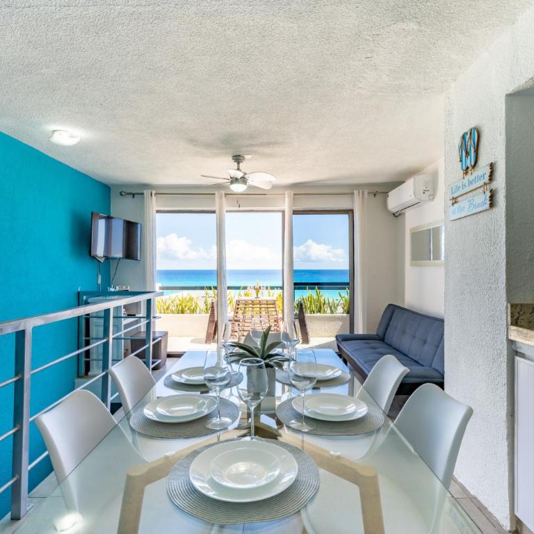 Cancun Ocean view - Two-Bedroom Apartment with Ocean View - 10