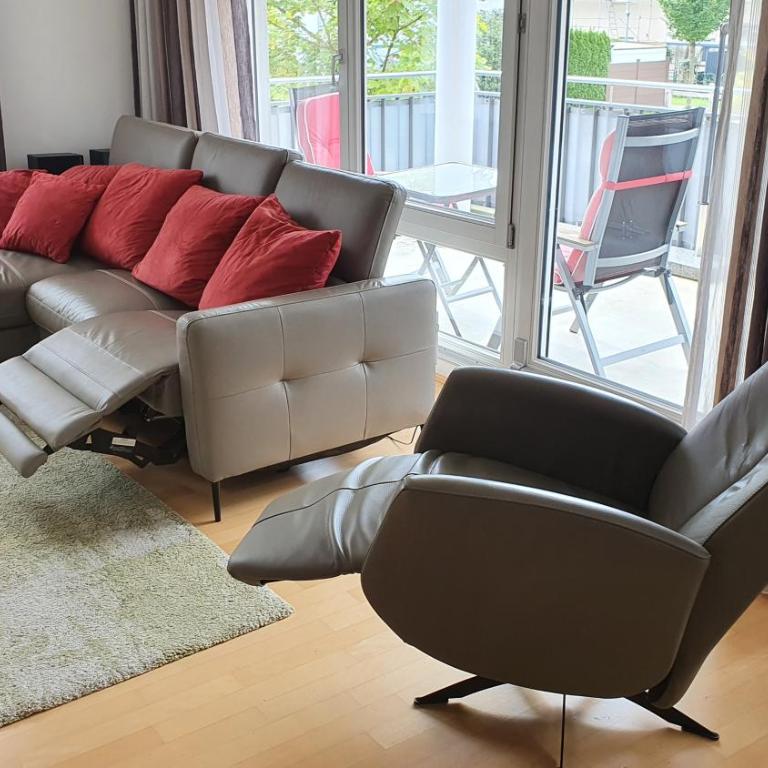 moderne 4 Zimmer -Wohnung I BBQ I Parkplatz - Apartment mit Gartenblick - 1