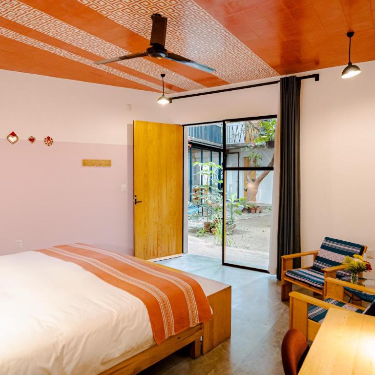Hotel con Corazón Oaxaca - Habitación con cama extragrande. - 6