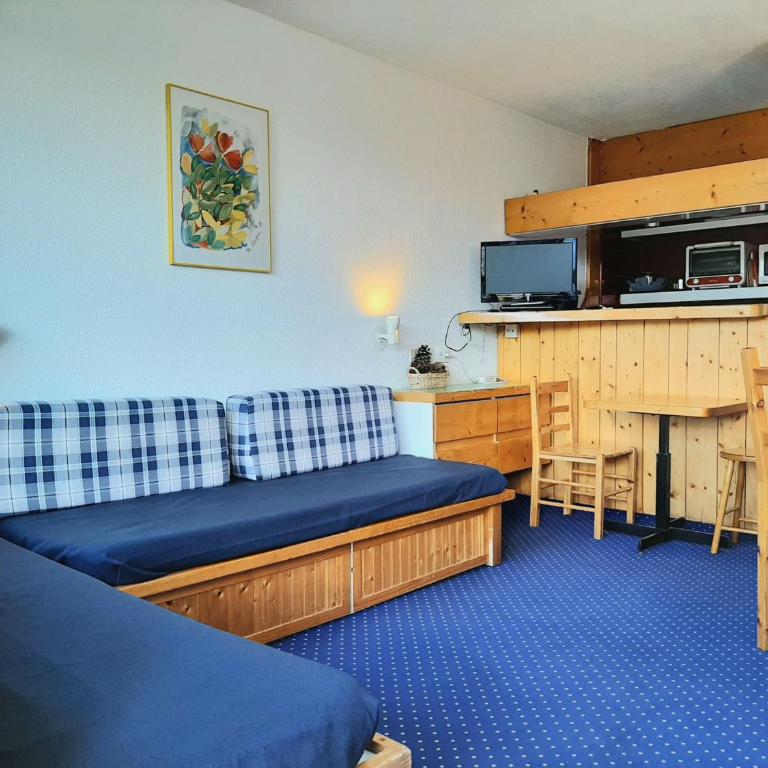 Appartement 5 pers. - Ski aux pieds avec balcon et Wifi - Appartement 1 Chambre - 1