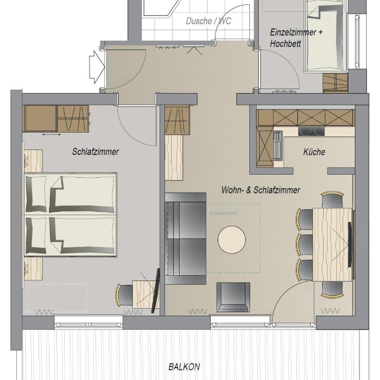Appartements Zirmhof - Familienapartment - 3