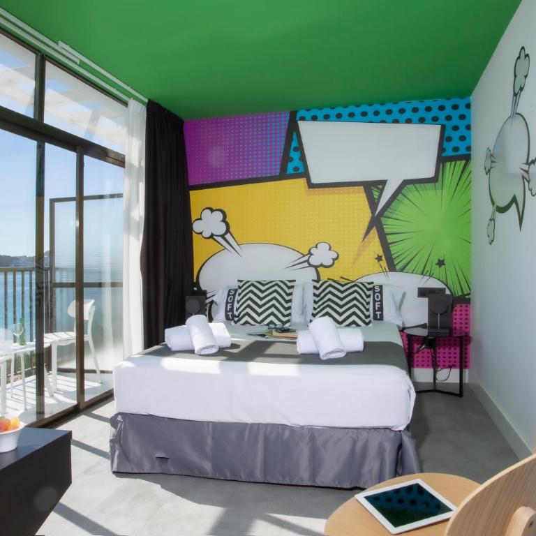 Casual Pop Art Benidorm by Casual Hoteles - Habitación Doble con balcón y vistas al mar - 2