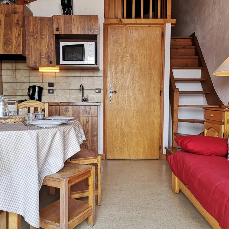 Studio/Cabine avec Mezzanine - Proche Pistes, 5 Pers. - Appartement 1 Chambre - 2