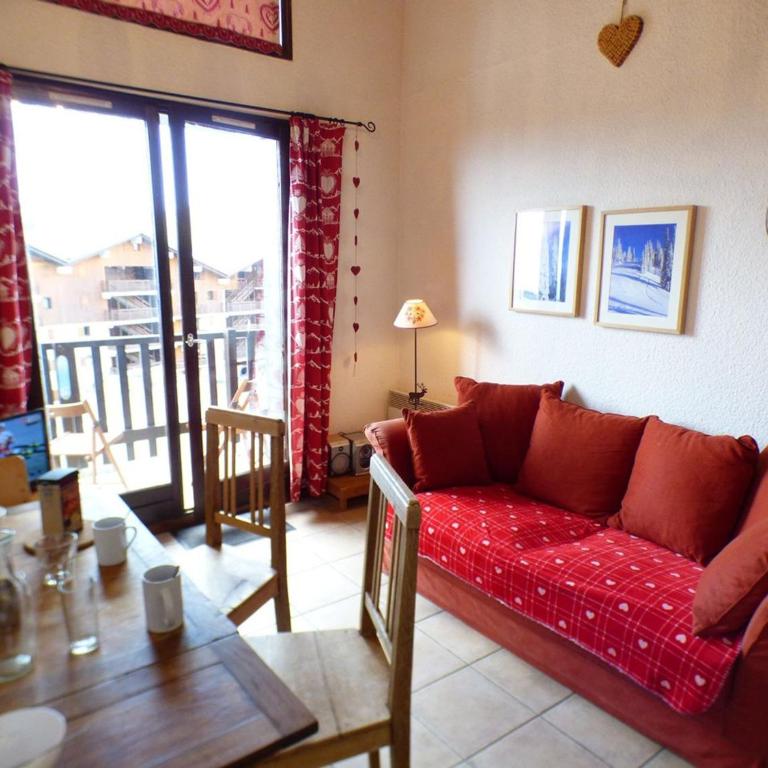 Studio mezzanine Les Saisies, 4 pers, centre station - Apartamento de 1 dormitorio - 2