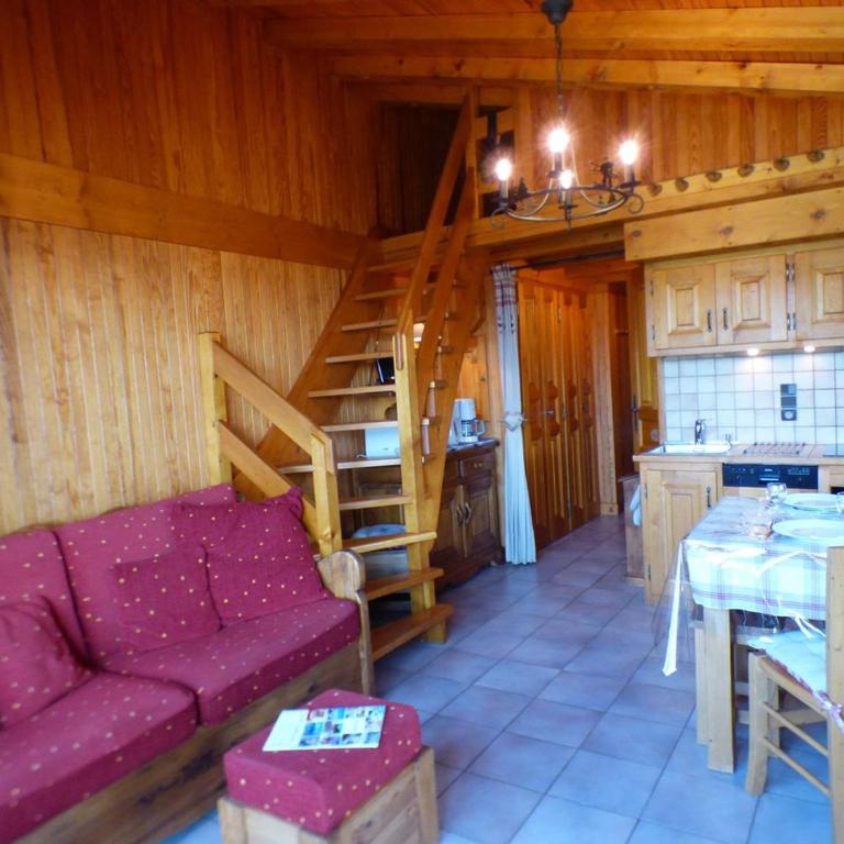 Appartement 2 pièces Les Saisies, haut de la station, 6 personnes, balcon. - Apartment mit 1 Schlafzimmer - 1