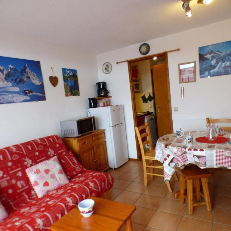 Studio cabine Les Saisies 4 pers, proche pistes - Appartement 1 Chambre - 1