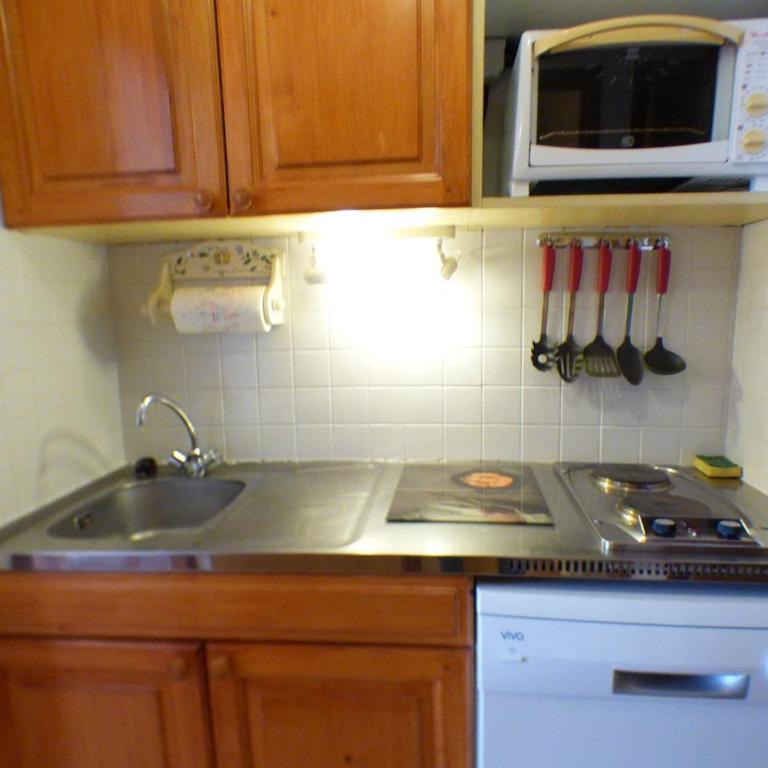 Studio cabine Les Saisies 4 pers, proche pistes - Appartement 1 Chambre - 3