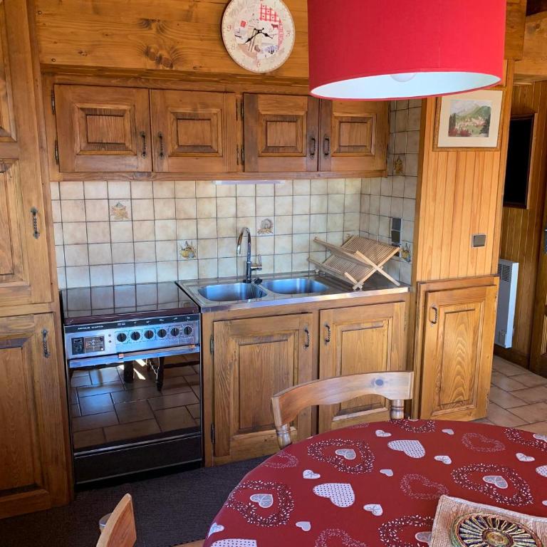Appartement 1 étoile aux Saisies, 4 pers, vue pistes - Appartement 1 Chambre - 4