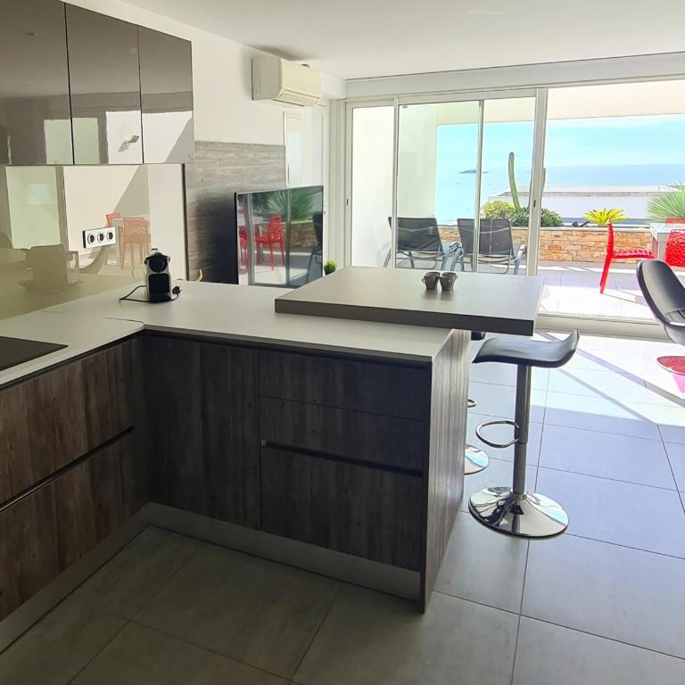 MAGNIFIQUE APPARTEMENT VUE MER - GRANDE TERRASSE ET PISCINE - Appartement 1 Chambre - 15