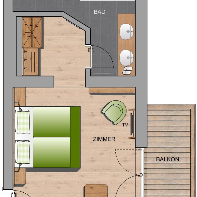 Wellness & Sporthotel Alpenhof - Doppelzimmer mit Balkon - 4