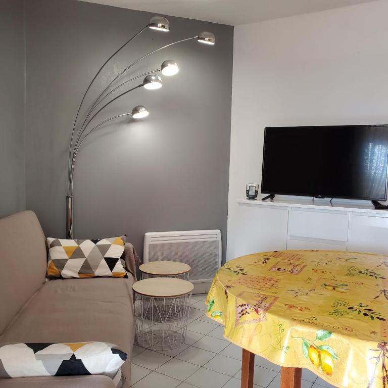 Miougrano 3 Pieces Climatise 48m2 5 Personnes Park - Appartement avec Balcon - 6