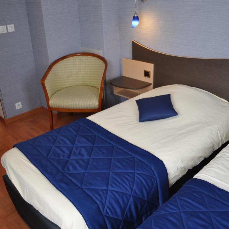 Logis Hôtel Au Tambour - Chambre Lits Jumeaux - 6
