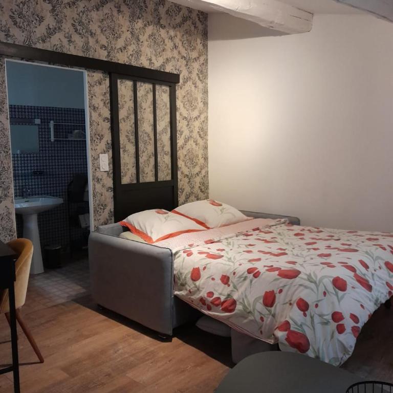 Petit cocon en plein centre historique d'Uzès - Place aux herbes en zone piétonnière - Chambre Double avec Salle de Bains Privative - 7