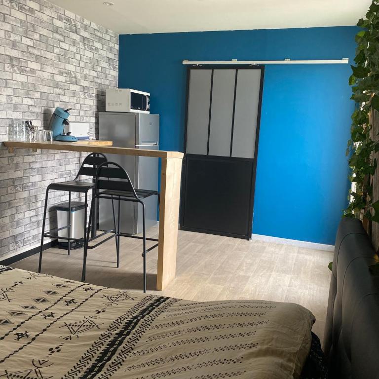 Chambre avec spa privatif - Chambre Double avec Terrasse - 1