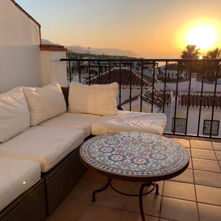 Playa Burriana, två terasser, havsutsikt, pool - Apartamento de 2 dormitorios - 1