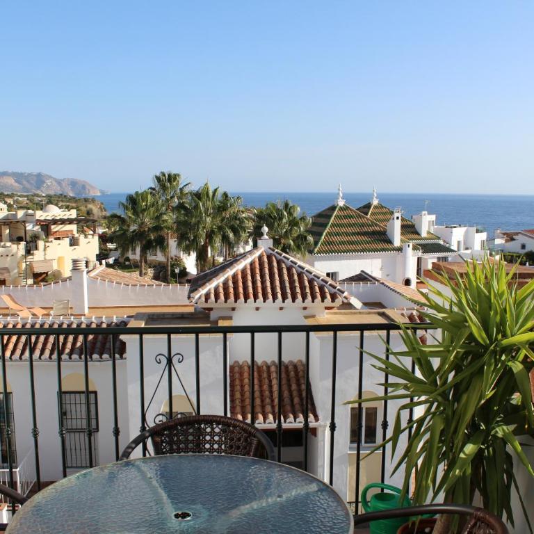 Playa Burriana, två terasser, havsutsikt, pool - Apartamento de 2 dormitorios - 28