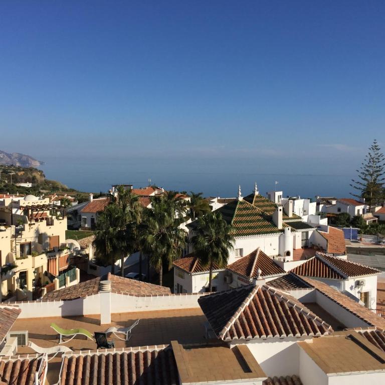 Playa Burriana, Stor terass, havsutsikt, pool - Apartamento de 2 dormitorios - 20
