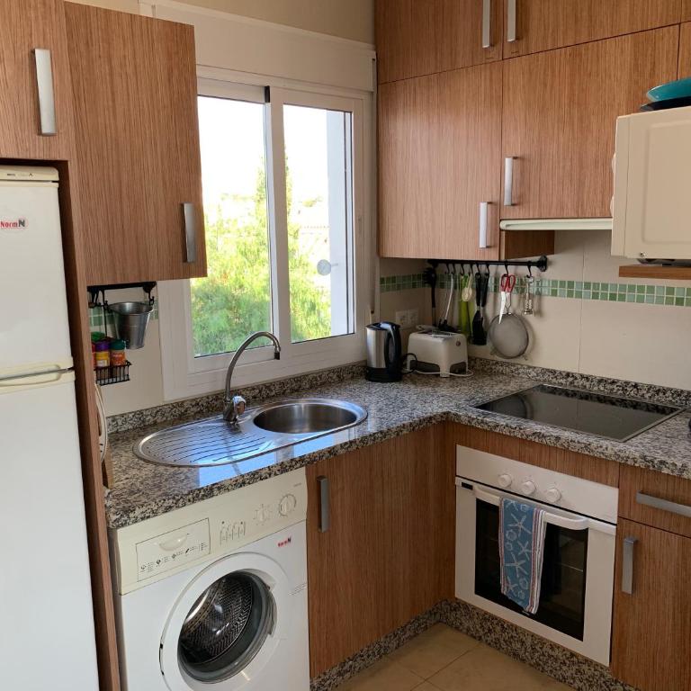 Playa Burriana, Stor terass, havsutsikt, pool - Apartamento de 2 dormitorios - 24
