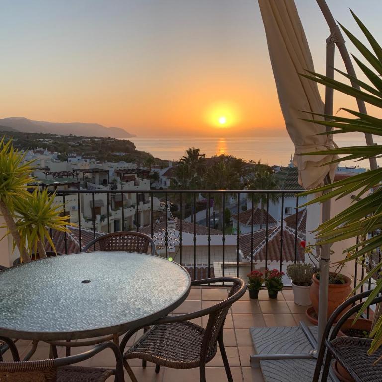 Playa Burriana, Stor terass, havsutsikt, pool - Apartamento de 2 dormitorios - 39