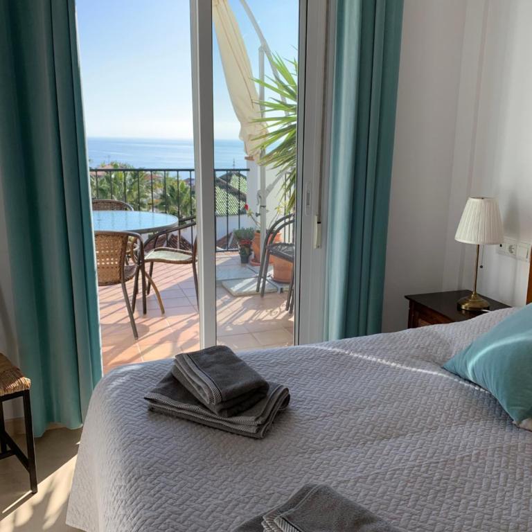 Playa Burriana, Stor terass, havsutsikt, pool - Apartamento de 2 dormitorios - 38