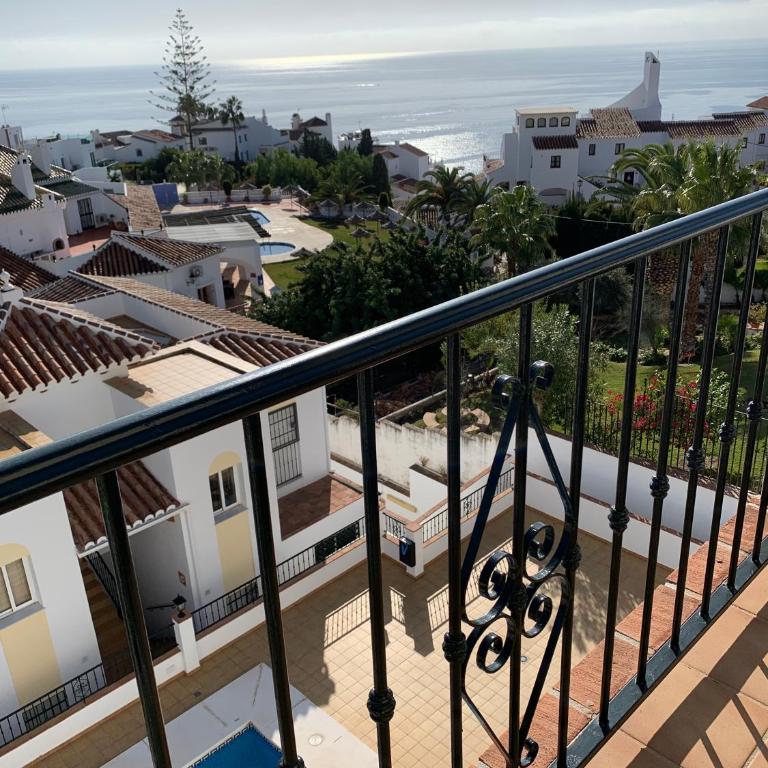 Playa Burriana, Stor terass, havsutsikt, pool - Apartamento de 2 dormitorios - 34