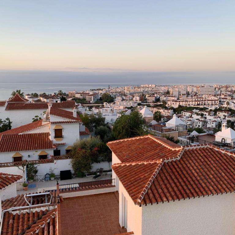 Playa Burriana, Stor terass, havsutsikt, pool - Apartamento de 2 dormitorios - 36