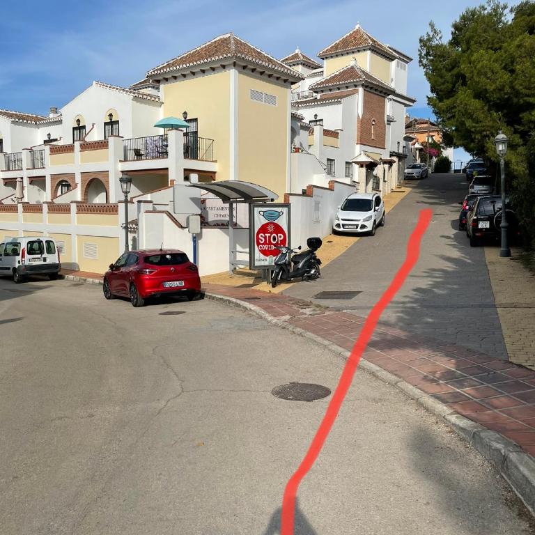 Playa Burriana, Stor terass, havsutsikt, pool - Apartamento de 2 dormitorios - 5