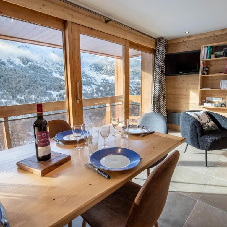 Les 3 Marches A1 in front of Morel chairlift - Appartement - 7