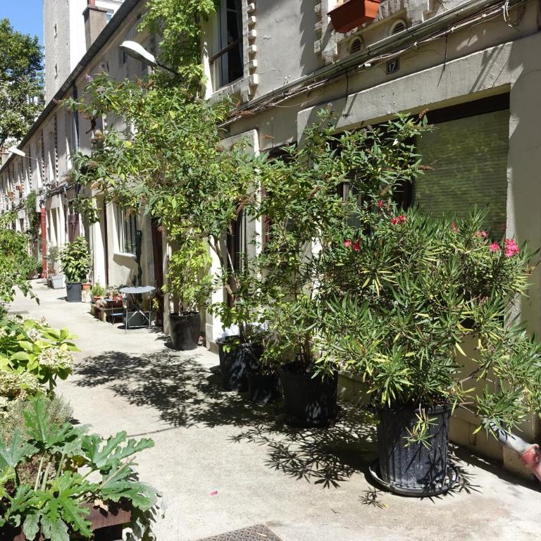 Cité Pilleux - Cozy Apartment in a private lane - Appartement 1 Chambre - 6