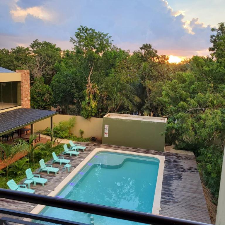 LOL-HA Cancún Hotel Boutique - Double Room with Pool View - 8