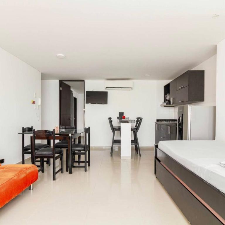 Apartamento con piscina a una cuadra de la playa - Apartamento de 1 dormitorio - 8