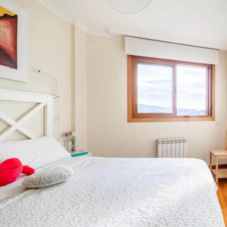 APT SOLEADO y SILENCIOSO - GARAJE- A 17 min andando del centro de Pontevedra - One-Bedroom Apartment - 8